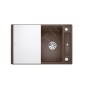 Blanco Axia III 45 - Évier en silgranite, 780x510 mm, avec accessoires, InFino, café 523192