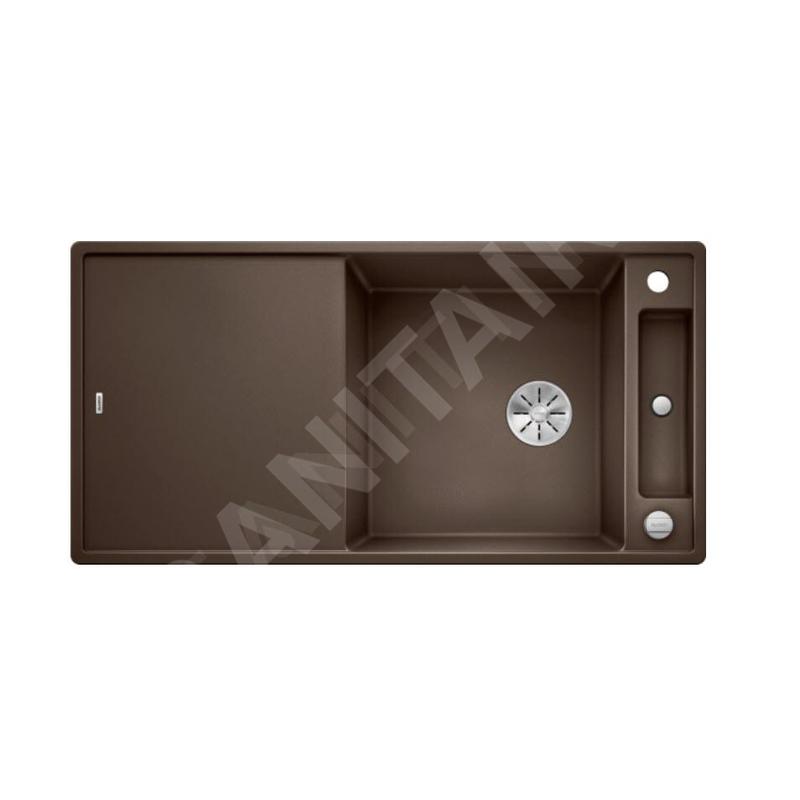 Blanco Axia III XL 6 - Évier en silgranite, 1000x510 mm, avec accessoires, InFino, café 523519