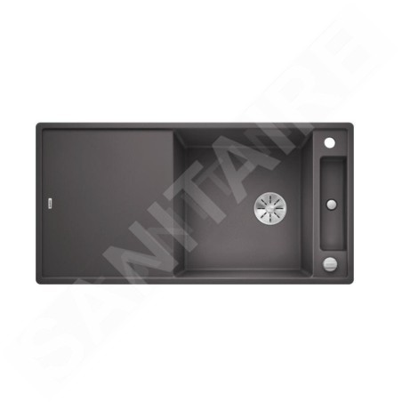 Blanco Axia III XL 6 - Évier en silgranite, 1000x510 mm, avec accessoires, InFino, gris rocher 523511