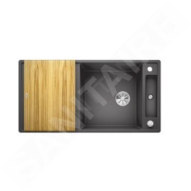 Blanco Axia III XL 6 - Évier en silgranite, 1000x510 mm, avec accessoires, InFino, gris rocher 523501