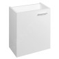 Aqualine Zoja - Meuble-vasque, 395x500x220 mm, blanc 51049A Aqualine Zoja - Meuble-vasque, 395x500x220 mm, blanc 51049A