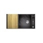 Blanco Axia III XL 6 - Évier en silgranite, 990x500 mm, avec accessoires, InFino, anthracite 523520