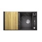 Blanco Axia III 5 - Évier en silgranite, 915x510 mm, avec accessoires, InFino, anthracite 523205