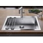 Blanco Claron 700 - Évier, 760x510 mm, InFino, inox Durinox 523394