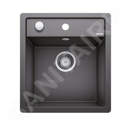 Blanco Dalago 45 - Évier en silgranite, 455x500 mm, avec commande de vidage, anthracite 517166