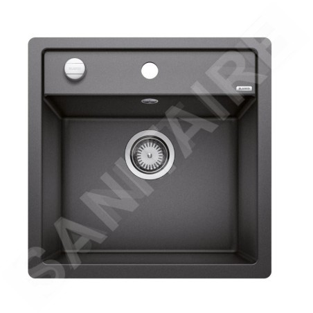 Blanco Dalago 5 - Évier en silgranite, 505x500 mm, avec commande de vidage, anthracite 518530