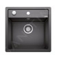 Blanco Dalago 5 - Évier en silgranite, 505x500 mm, avec commande de vidage, anthracite 518530