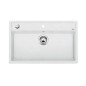 Blanco Dalago 8 - Évier en silgranite, 815x510 mm, avec commande de vidage, blanc 516633