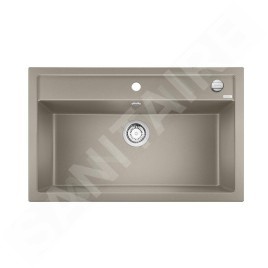 Blanco Dalago 8 - Évier en silgranite, 815x510 mm, avec commande de vidage, tartufo 517323