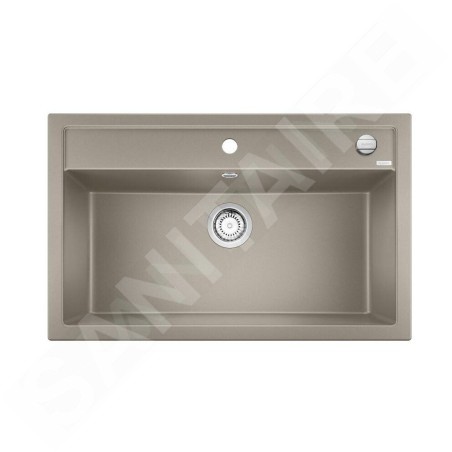 Blanco Dalago 8 - Évier en silgranite, 815x510 mm, avec commande de vidage, tartufo 517323