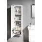 Sapho Violeta - Armoire 350x1400x300 mm, gauche, 2 portes, blanc VI160-3131