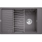 Blanco Elon XL 6 - Évier en silgranite, 780x500 mm, avec accessoires, InFino, gris rocher 524835