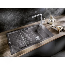 Blanco Elon XL 6 - Évier en silgranite, 780x500 mm, avec accessoires, InFino, gris rocher 524835