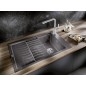 Blanco Elon XL 6 - Évier en silgranite, 780x500 mm, avec accessoires, InFino, gris rocher 524835