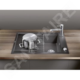 Blanco Elon XL 6 - Évier en silgranite, 780x500 mm, avec accessoires, InFino, gris rocher 524835