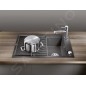 Blanco Elon XL 6 - Évier en silgranite, 780x500 mm, avec accessoires, InFino, gris rocher 524835