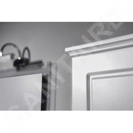 Sapho Violeta - Armoire 350x1400x300 mm, gauche, 2 portes, blanc VI160-3131