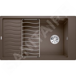 Blanco Elon XL 8 - Évier en silgranite, 860x500 mm, avec accessoires, café 524879