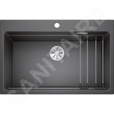 Blanco Etagon 8 - Évier en silgranite, 780x510 mm, avec rails, anthracite 525187