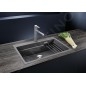 Blanco Etagon 8 - Évier en silgranite, 780x510 mm, avec rails, anthracite 525187