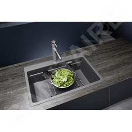 Blanco Etagon 8 - Évier en silgranite, 780x510 mm, avec rails, anthracite 525187