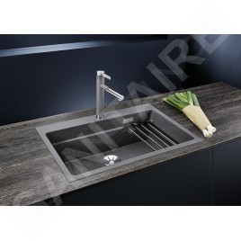 Blanco Etagon 8 - Évier en silgranite, 780x510 mm, avec rails, InFino, anthracite 525177