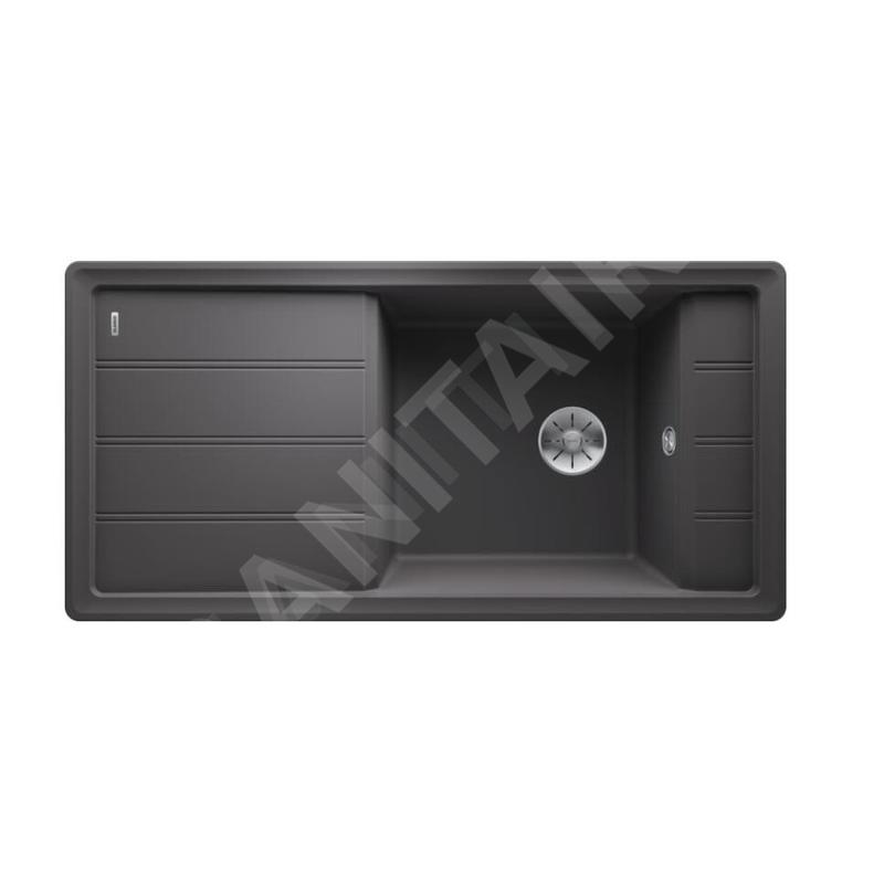 Blanco Faron XL 6 - Évier en silgranite, 1000x500 mm, gris rocher 524804