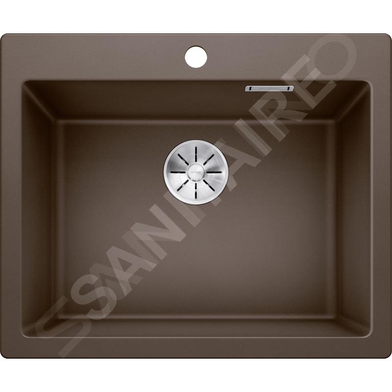 Blanco Pleon 6 - Évier en silgranite, 615x510 mm, café 521688