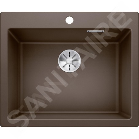 Blanco Pleon 6 - Évier en silgranite, 615x510 mm, café 521688