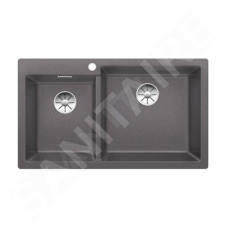 Blanco Pleon 9 - Évier en silgranite, 860x500 mm, gris rocher 523058
