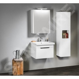 Sapho Ella - Meuble lavabo 565x390x430 mm, 1 tiroir, blanc EL060-3030