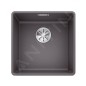 Blanco Subline 400 - Évier en silgranite, 427x427 mm, gris rocher 523495