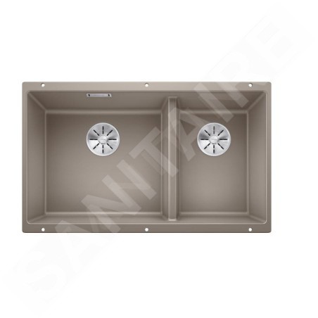 Blanco Subline 480/320 - Évier en silgranite, 855x460 mm, tartufo 523591