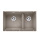 Blanco Subline 480/320 - Évier en silgranite, 855x460 mm, tartufo 523591