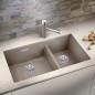 Blanco Subline 480/320 - Évier en silgranite, 855x460 mm, tartufo 523591
