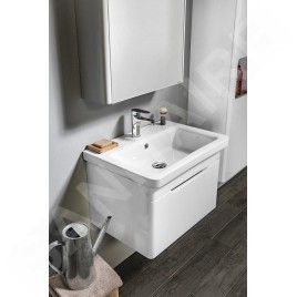 Sapho Ella - Meuble lavabo 565x390x430 mm, 1 tiroir, blanc EL060-3030