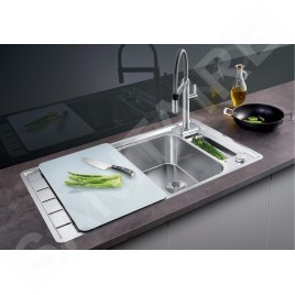 Blanco Axis III - Évier, 915x510 mm, avec accessoires, InFino, inox 522103