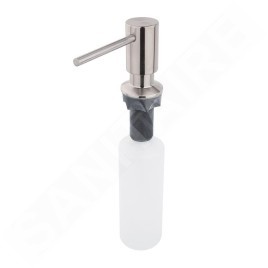 Nimco Autres - Distributeur de savon ou de désinfectant, 350 ml, encastré, acier inoxydable UNM 4031V-10