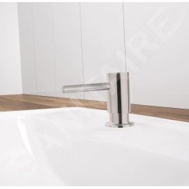 Nimco Autres - Distributeur de savon ou de désinfectant, 350 ml, encastré, acier inoxydable UNM 4031V-10