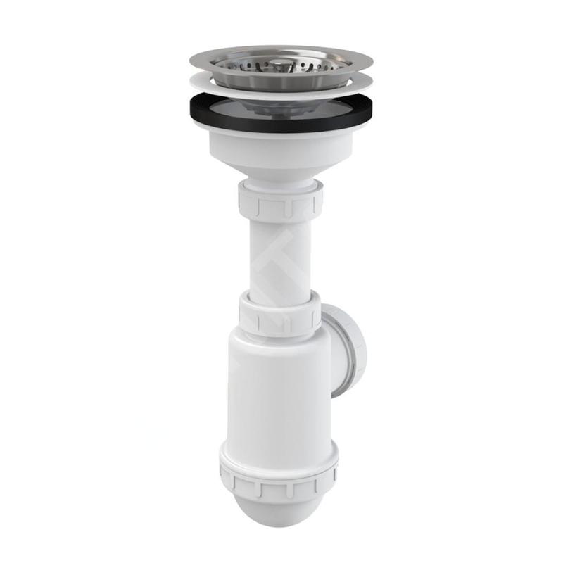 Alcadrain Siphons - Siphon d'évier, plastique A446-DN50/40