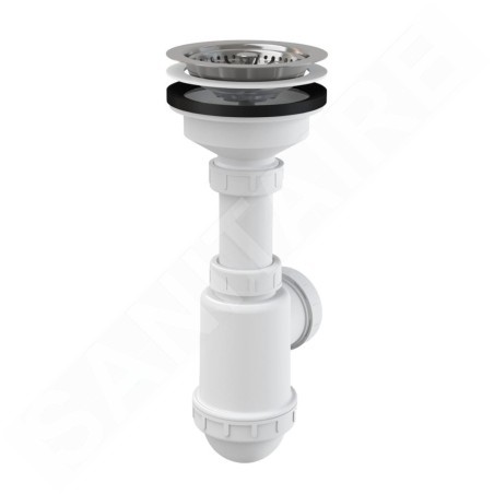 Alcadrain Siphons - Siphon d'évier, plastique A446-DN50/40