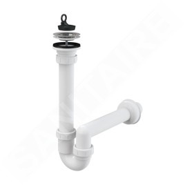 Alcadrain Siphons - Siphon d'évier, diamètre 70 mm, plastique A800-DN40