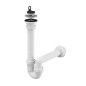 Alcadrain Siphons - Siphon d'évier, diamètre 70 mm, plastique A800-DN40