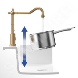 Villeroy & Boch Avia 2.0 - Mitigeur d'évier, doré 92400003