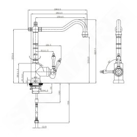 Villeroy & Boch Avia 2.0 - Mitigeur d'évier, bronze 92400004