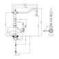 Villeroy & Boch Avia 2.0 - Mitigeur d'évier, bronze 92400004