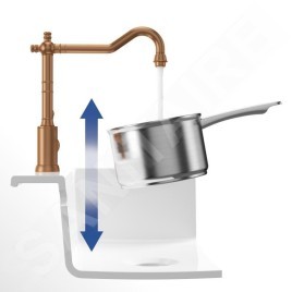 Villeroy & Boch Avia 2.0 - Mitigeur d'évier, bronze 92400004