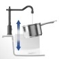 Villeroy & Boch Avia 2.0 - Mitigeur d'évier, anthracite 92400005