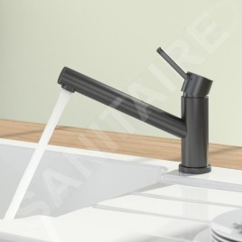 Villeroy & Boch Como - Mitigeur d'évier, anthracite 92510005