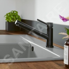 Villeroy & Boch Como - Mitigeur d'évier, anthracite 92510005